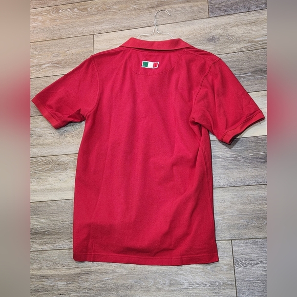 Ferrari Red Polo Shirt for Men Size Large - Picture 5 of 7